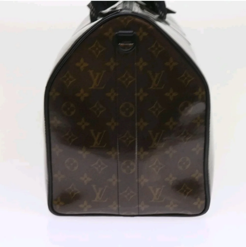 LOUIS VUITTON Monogram Glaze Keepall Bandouliere 50 Travel  Bag Limited Edition